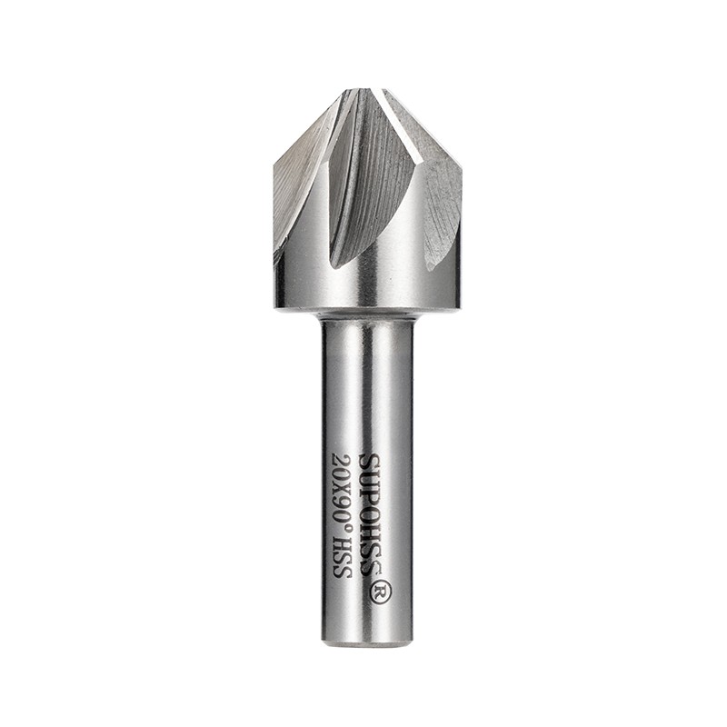 拓普锥柄锪钻 多刃倒角刀 扩孔/锪孔钻头60°90° 14 16 20-100mm