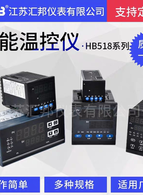 HB-518P 719P可编程温控仪30段 程序控制器 高端智能温控器4~20mA