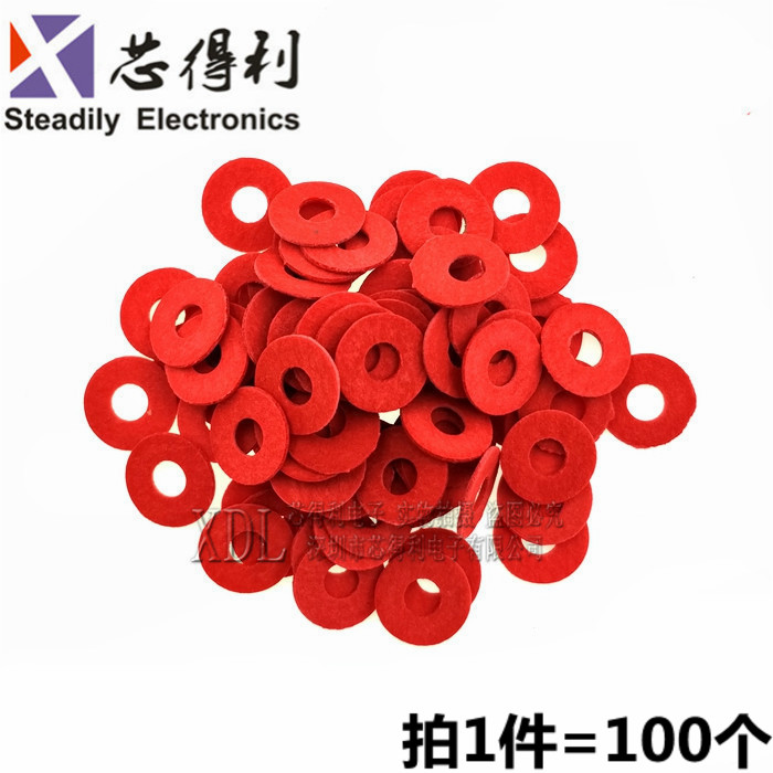 3MM 4MM石棉子垫子 配套3MM螺丝 铜柱 M3 M4绝缘垫片 绝缘垫圈