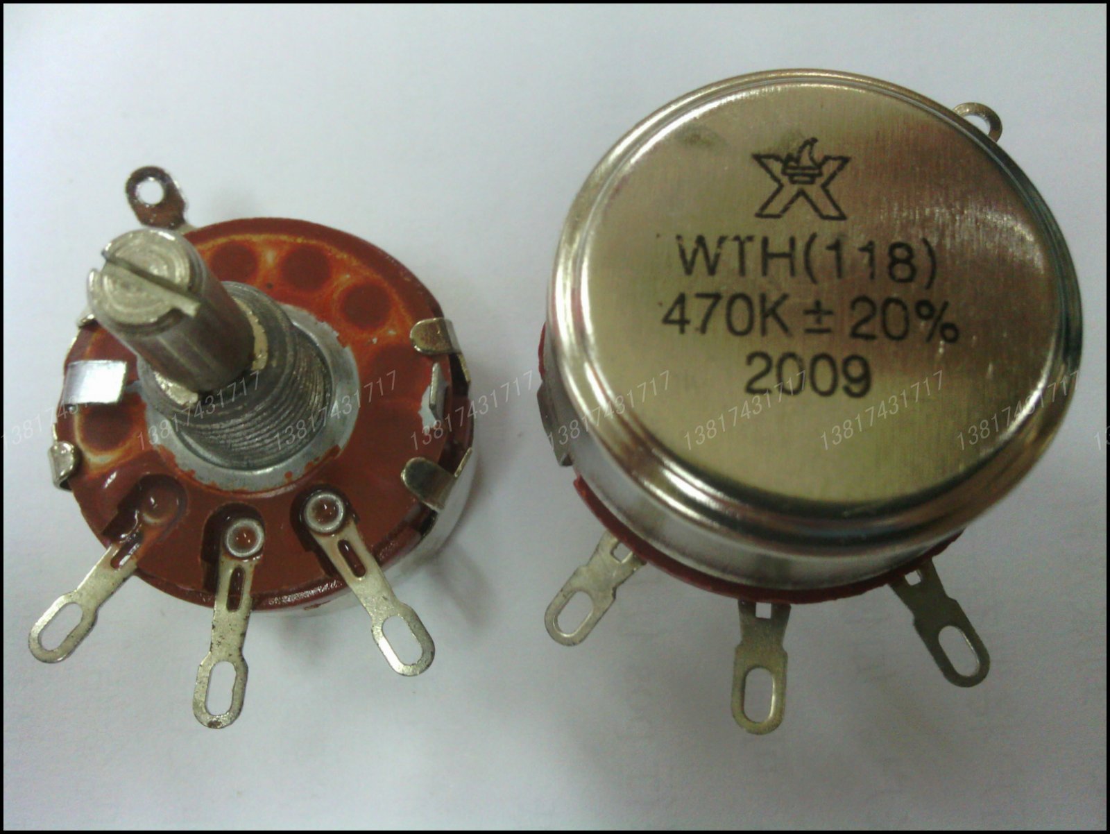 WTH-118 2W 470K 电位器 电子