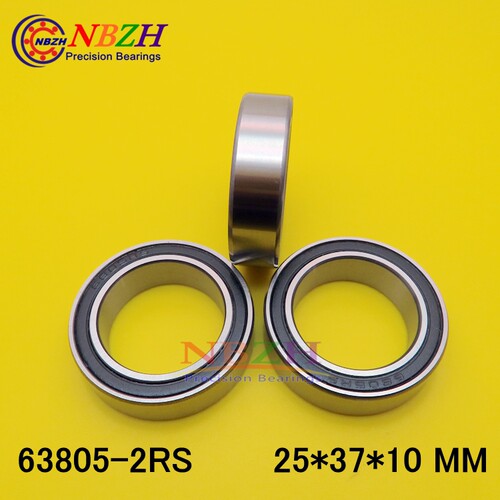 NBZH 6805W10 非标加宽轴承 63805ZZ 63805-2RS 25*37*10 MM