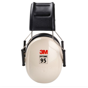 3M H6A隔音降噪音耳罩睡觉睡眠宿舍学习工业射击架子鼓降噪头戴式