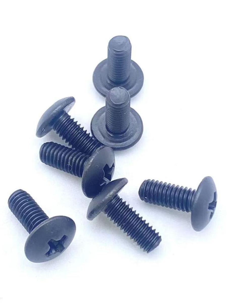 不锈钢发黑十字大扁头螺