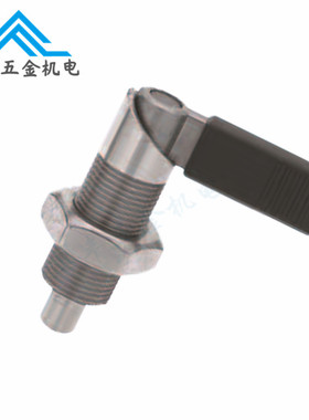 SPXVBK把手定位分度销L型不锈钢PXVBK-M10~16旋钮柱塞弹簧销GN612