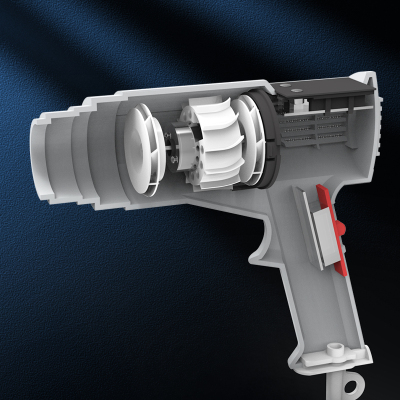 快克数显智能恒温热风枪