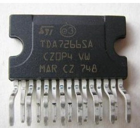 【汕头先锋电子】TDA7266SA 伴音功放IC 塑封