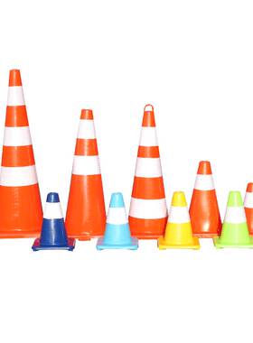 75CM优质PVC路锥出口标准橡胶PVC彩色路锥反光锥桶雪cm雪糕筒D2