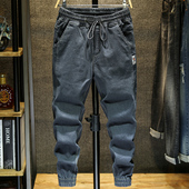 Mens Hiphop Jeans Racer 裤 Fashion Runway Biker Skinny