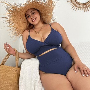 Swimsuit Women Plus Size bikini Summer Large Swimwear big