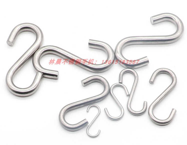 不锈钢钩厨房型挂实心横