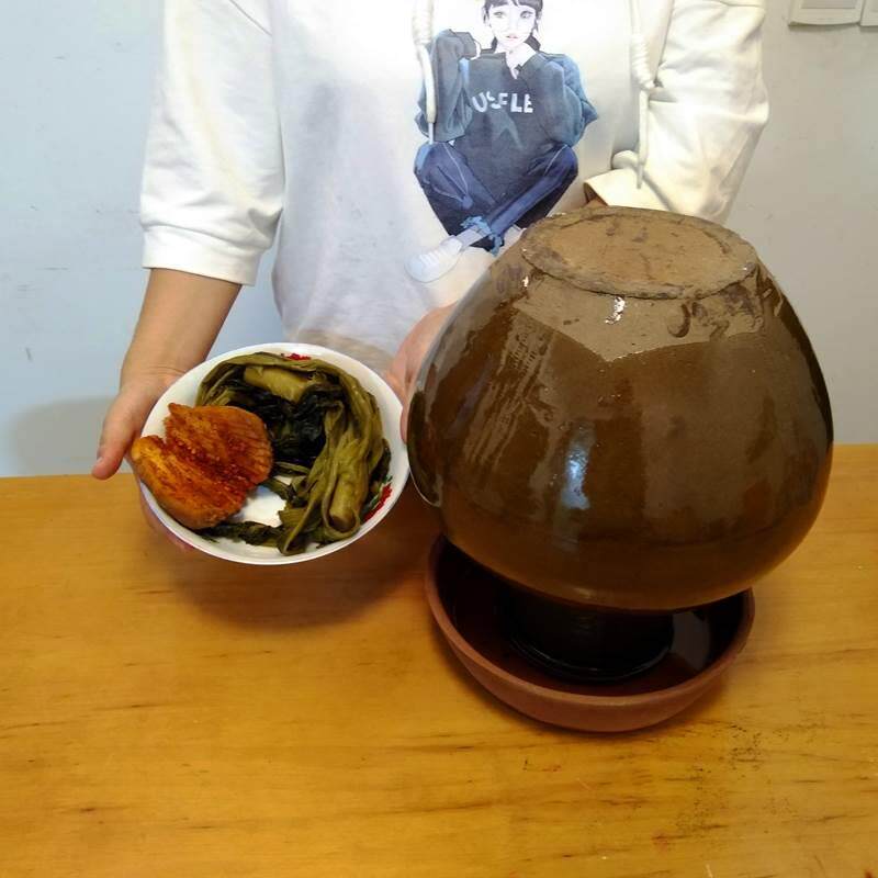 密防潮封罐腌制罐土罐厨房家用陶瓷储物罐酸菜罐倒坛扑菜坛子