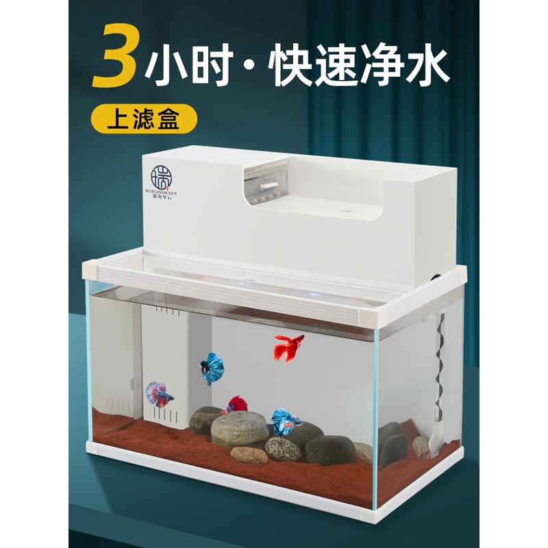 鱼缸制氧过滤一体免换水