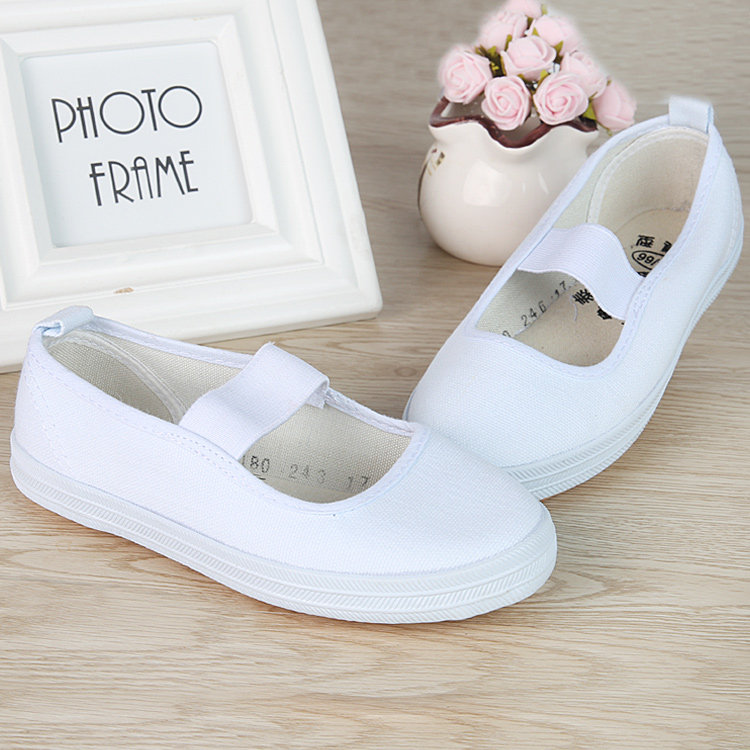 山东鲁泰午刀鞋鞋舞蹈表演鞋体操鞋运动鞋白球鞋护士鞋亲子透气鞋