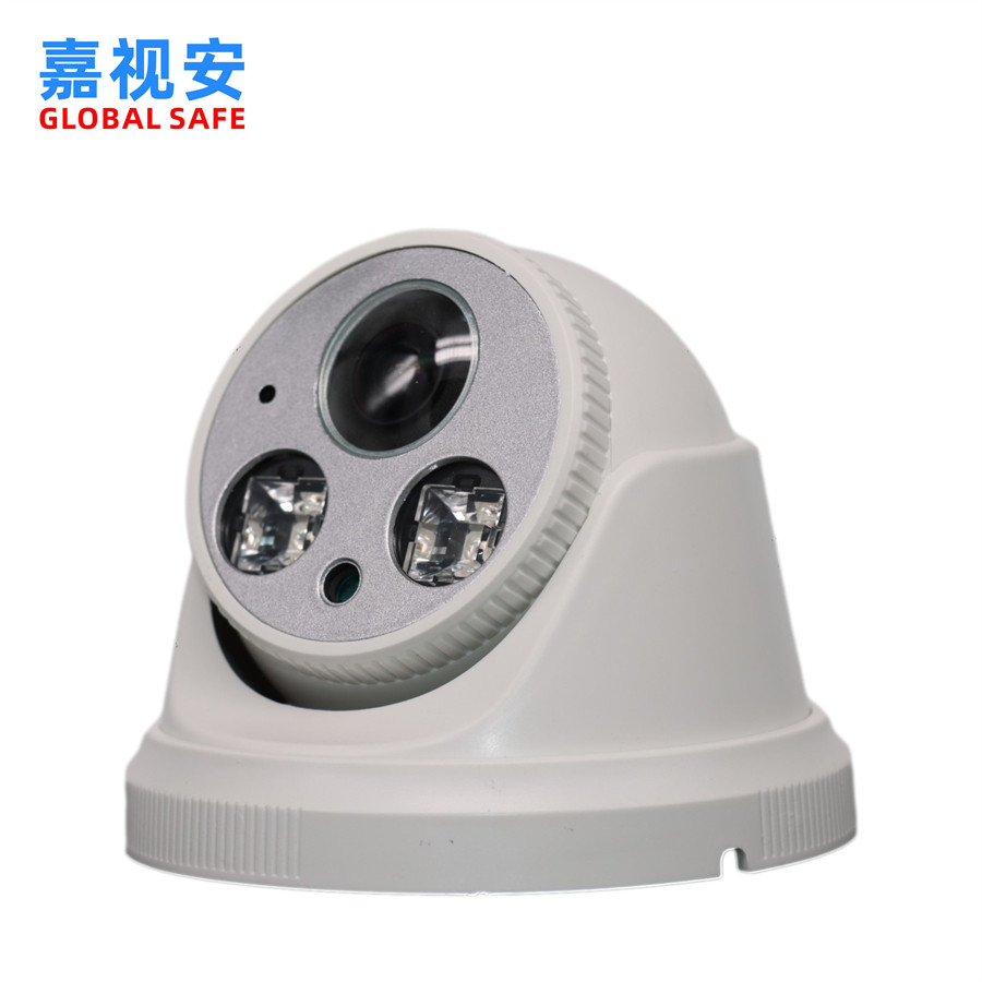 500万POE全景网络摄像头超广角165度红外夜视48V高清半球监控头