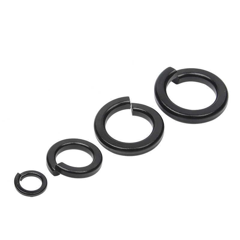 黑色不锈钢弹垫簧圈加厚