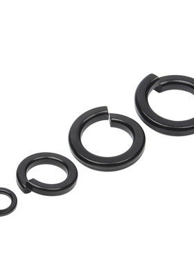 黑色304不锈钢弹垫弹簧垫圈加厚华司介子弹簧垫片M2M3M4M5M6-M33