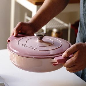 珐琅铸铁妈咪锅多功能炖