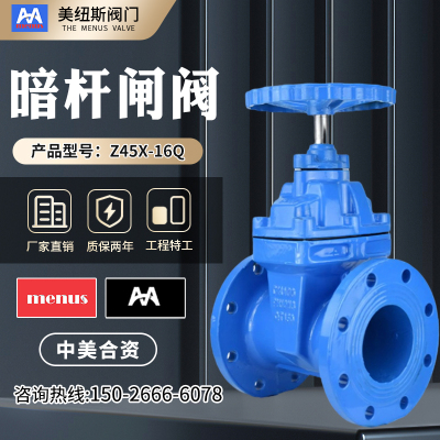 上海沪工良精美纽斯暗杆