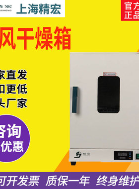 上海精宏DHG-9011A/DHG-9141A鼓风干燥箱电热恒温烘箱实验室立式
