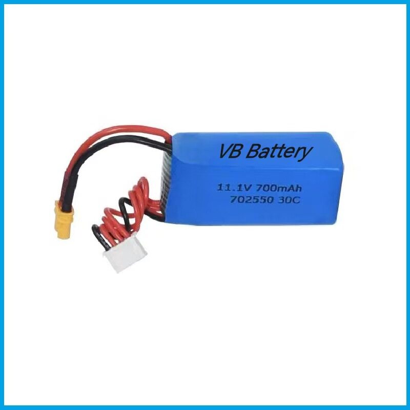 蜜獾水弹木仓电动玩具高倍率锂电池702550 11.1v 700mah遥控玩具