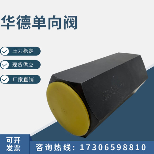 华德单向阀 S10A12B S6A1/2 S8A32 S15A02B S20A32 S25A52 公英制