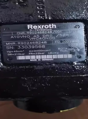 力士乐柱塞泵A10VSO28DFR1/31R-PPA12N00A10VSO18DR/31R-PPA12N00