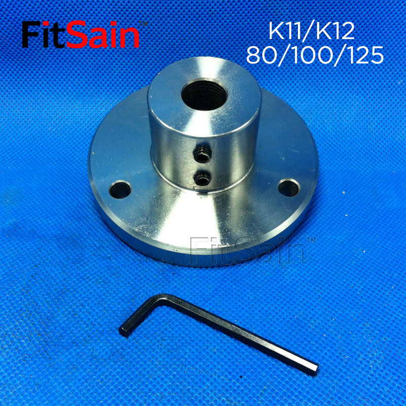 电机轴法兰盘卡杆三爪四