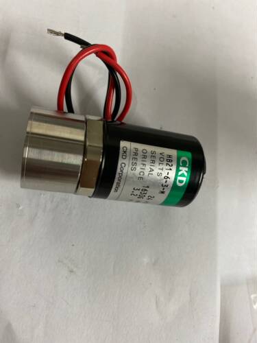 日本CKD不锈钢电磁阀HB21-6-1/3-M原装真品DC24V当天发货