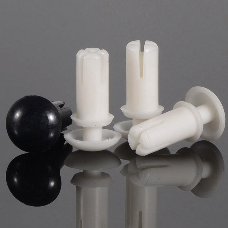 R3R4R5R6尼龙铆钉塑料铆钉R形R型铆钉PC板塑胶铆钉风扇铆钉L