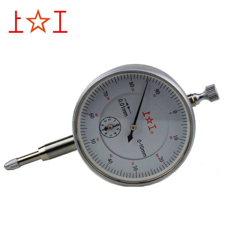 上工百分表内径指示表指针式测量大表盘0-3-5-10-30-50mm精度0.01
