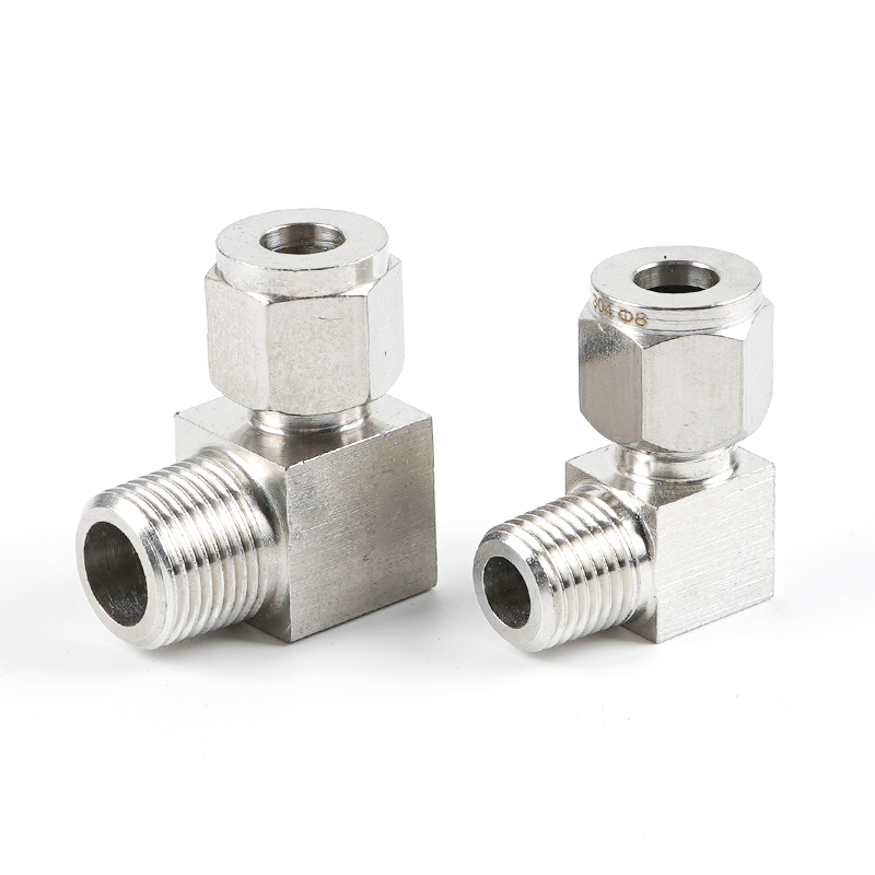 不锈钢卡套弯头终端仪表