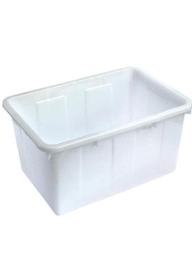 恬晨牌95L加厚120型蓝色705x480x375mm无盖大水箱塑料水箱海产品