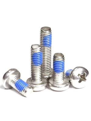 304不锈钢十字盘头螺丝十字点胶螺M1.2M1.4M1.6*3X4X5X6X8X10