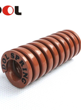 耐高温韧性强进口茶色矩形螺旋弹簧DB50*25*50,55--500mm超重荷载