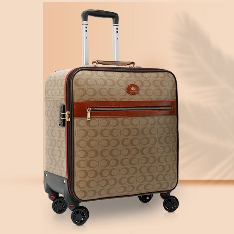 韩版小清新皮箱旅行女李