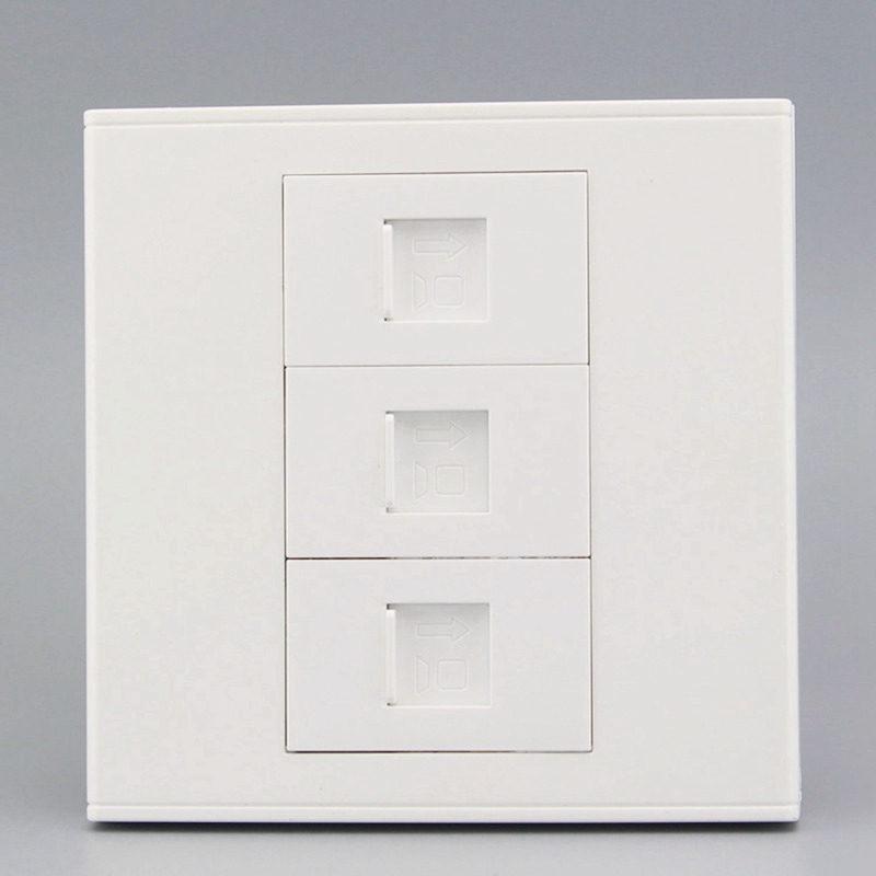 型三位电脑网络信息孔线