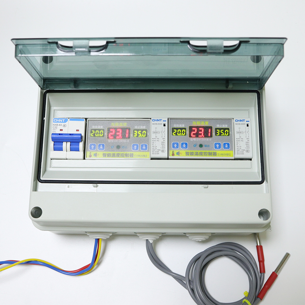 西法 智能温度控制器双路独立220V/4KW套装SV-201B-4+201B-4(1)