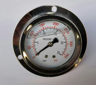 订货面版式油压表嵌入力