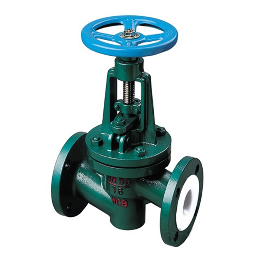 J41F46-16C 衬氟截止阀 耐氟截止阀 耐腐蚀截止阀DN50 80 100