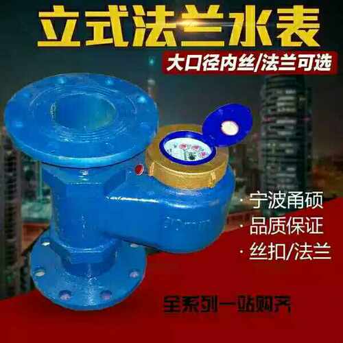 立式法兰水表旋翼家用自