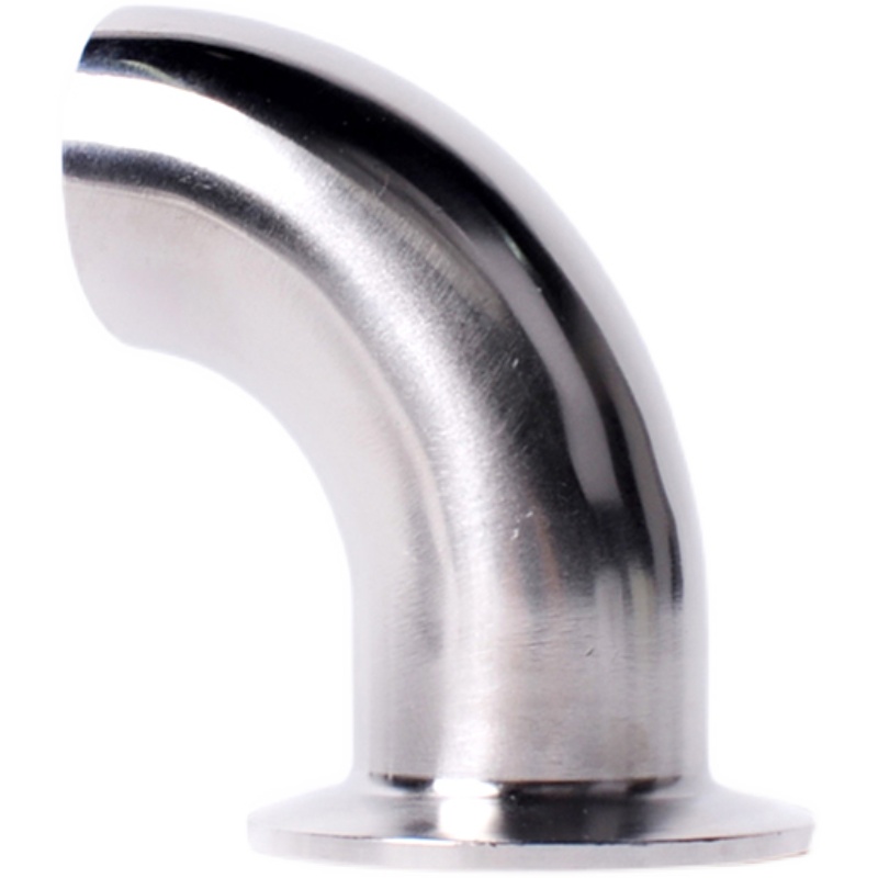 304单头快装弯头食品级快装弯头镜面弯头卫生级快装弯头1.5D抛光