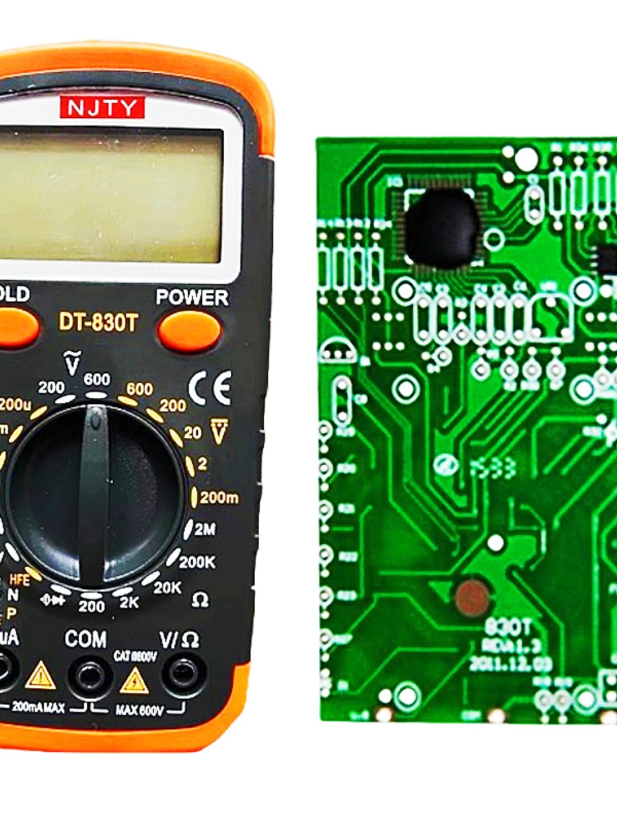 川宇万用表套件数字电路