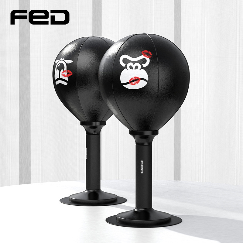 拳击训练反应球带吸盘桌