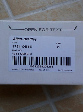 议价1734-OB4E 罗克韦尔  CompactLogix I/O模块 1734OB4E