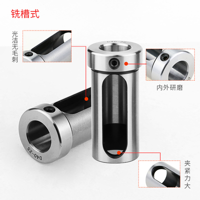 数控车床刀套内孔杆变径