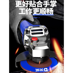 灵威角磨机多功能工业级家用大功率全铜电机小型手砂轮切割打磨机