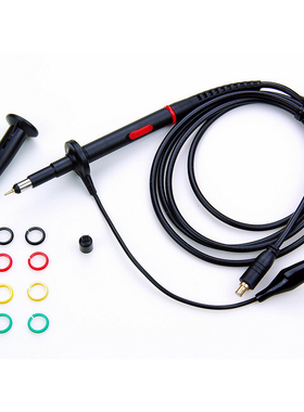 迷你袖珍示波器DS211DS212DS213专用探头MCX衰减比X1X10开关切换