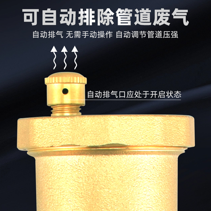 金角牛地暖分水器放阀门