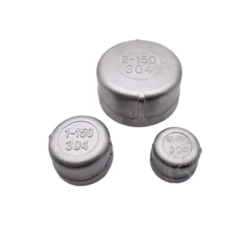 不锈钢圆管帽闷盖内丝堵