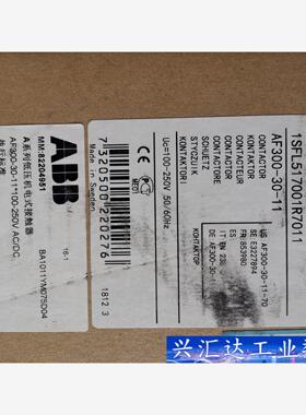九五成新ABB接触器AF300-30-11订货1SFL517 议价商品